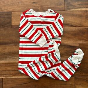 Christmas Footed Onesie